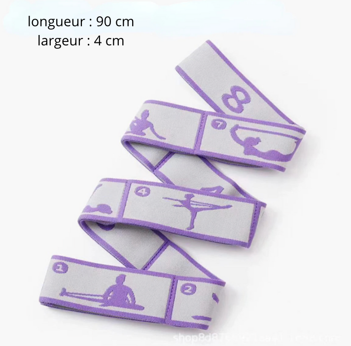 Bande longue élastique tissus